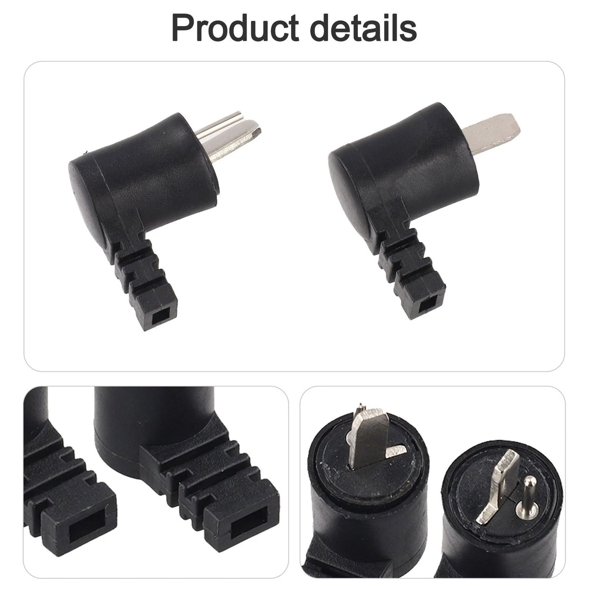 2X Right Angle HiFi Speaker Cable Connector for Professional Grade Audio