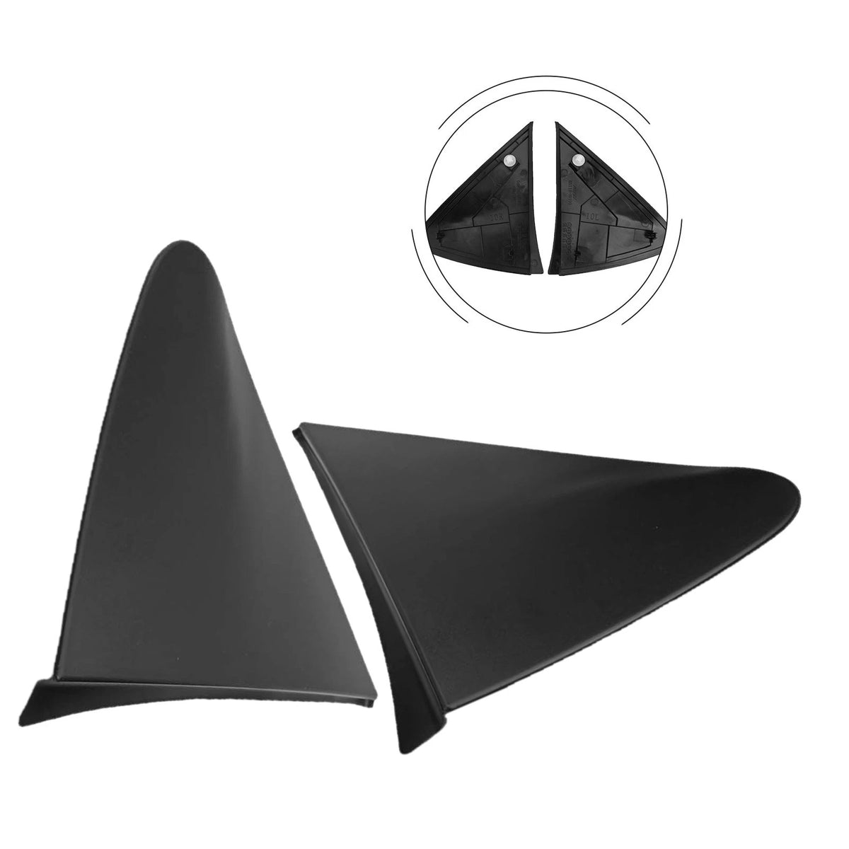 Mirror Triangle Corner Trim for Toyota Yaris (2007–2011)