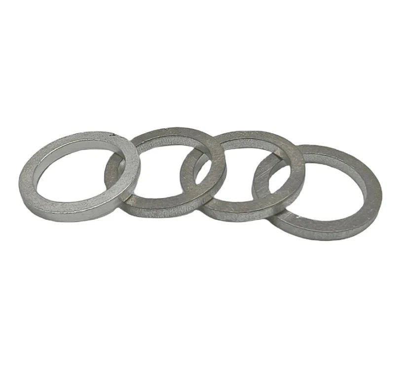 4X Oil Drain Screw Gasket for Yamaha Outboard 4-Stroke (90430-14M09-00, 90430-14228)