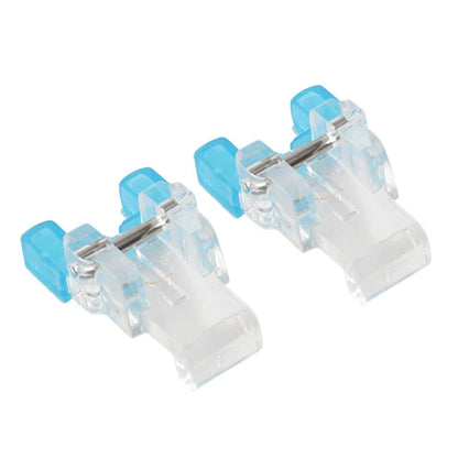 2PCS Sew-On Button Foot for Singer, Brother, Babylock, New Home (Low Shank)