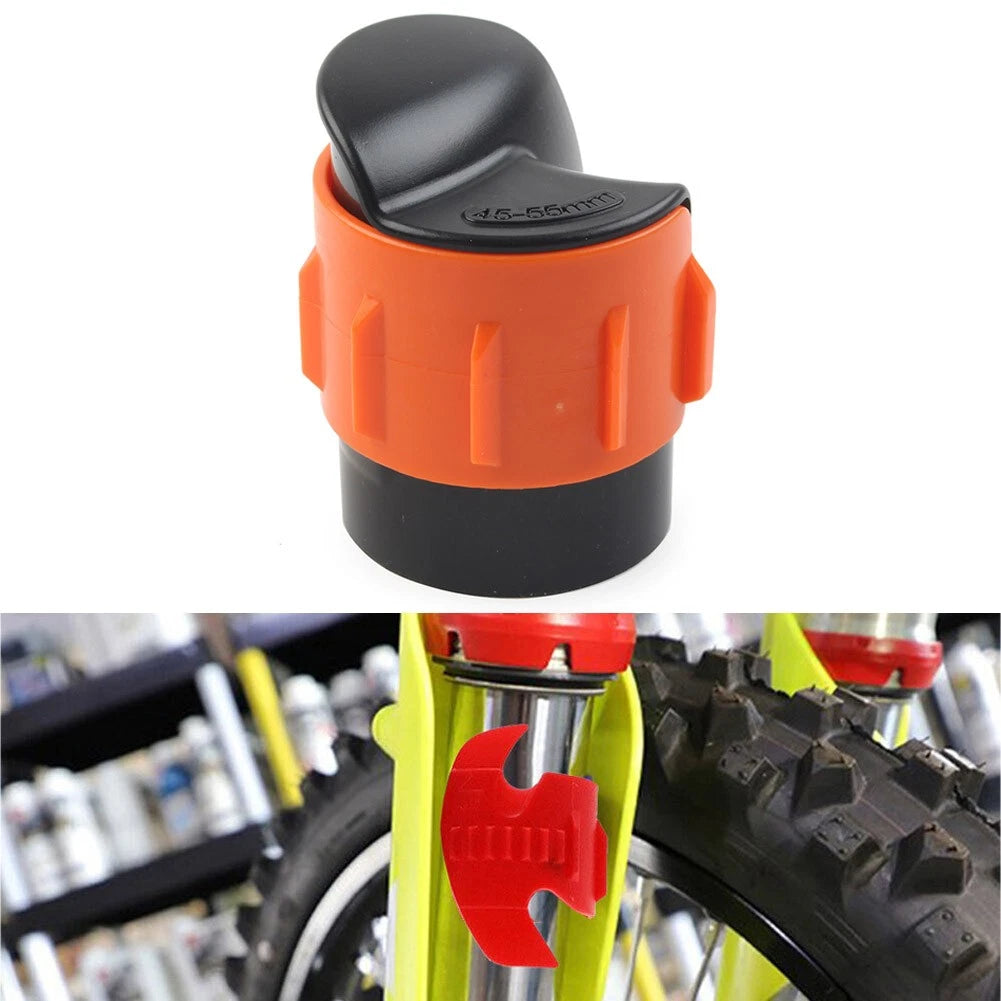Front Fork Shock Absorber Oil Seal Cleaning Tool for Universal Motor (45-55mm)