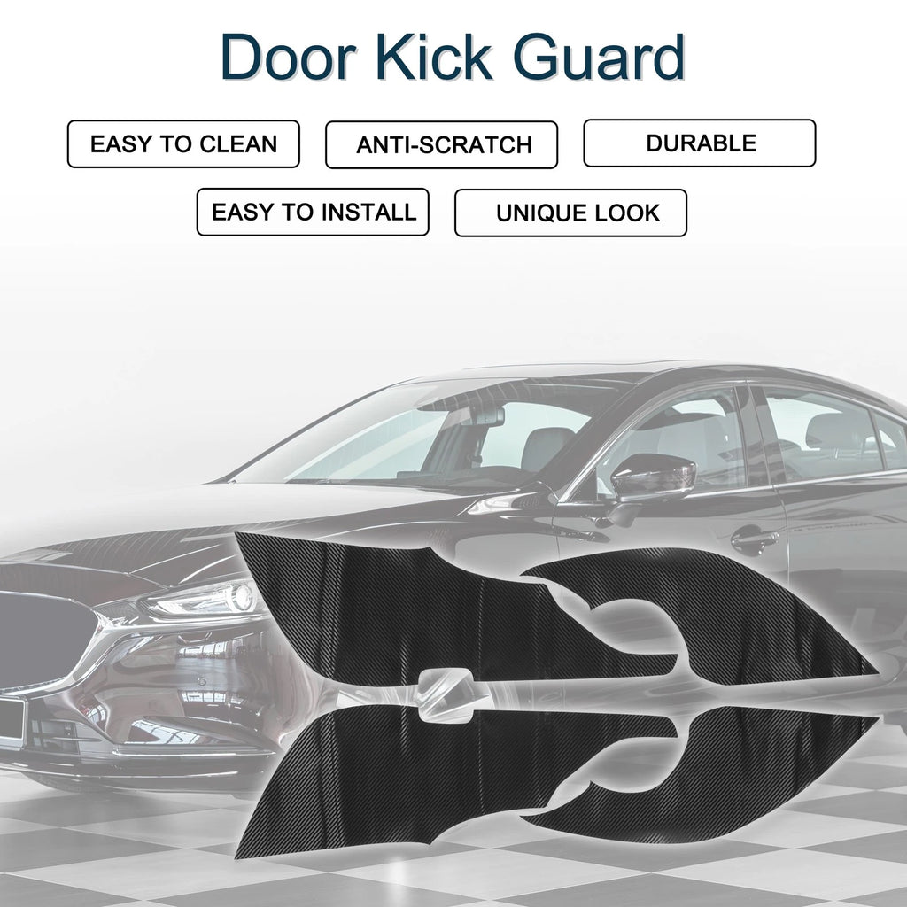 Door Kick Guard Set Replacement for Mazda Atenza (2014–2016) Front Rear