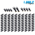 110 PCS Oscillating Tool Blades for Multitools - Titanium Saw Blades
