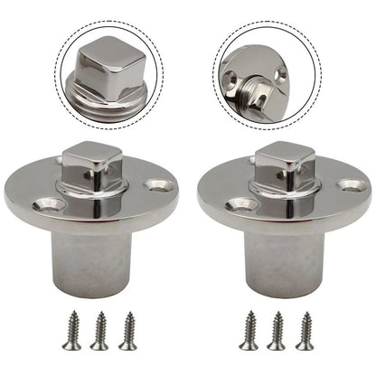 Boat Drain Vent Connector for Marine Use (316 Stainless Steel)