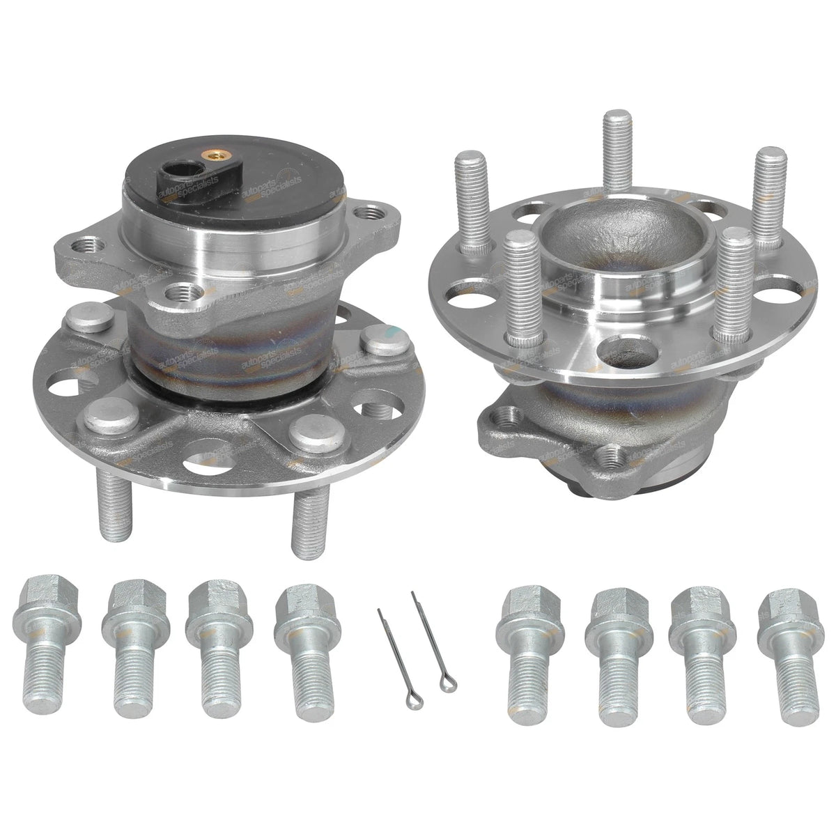 2x Rear Wheel Bearing Hubs for Dodge Caliber (2006–2013)