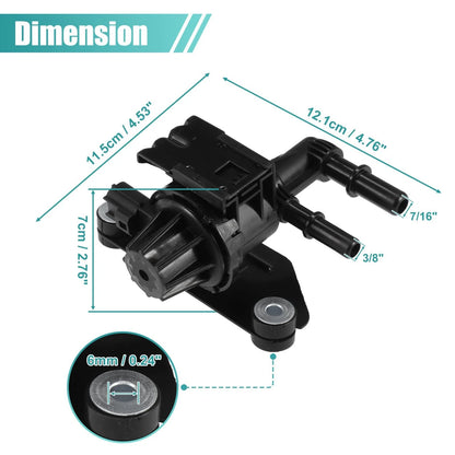Vapor Canister Purge Solenoid Valve Replacement for Ford F-150 (2004–2006)