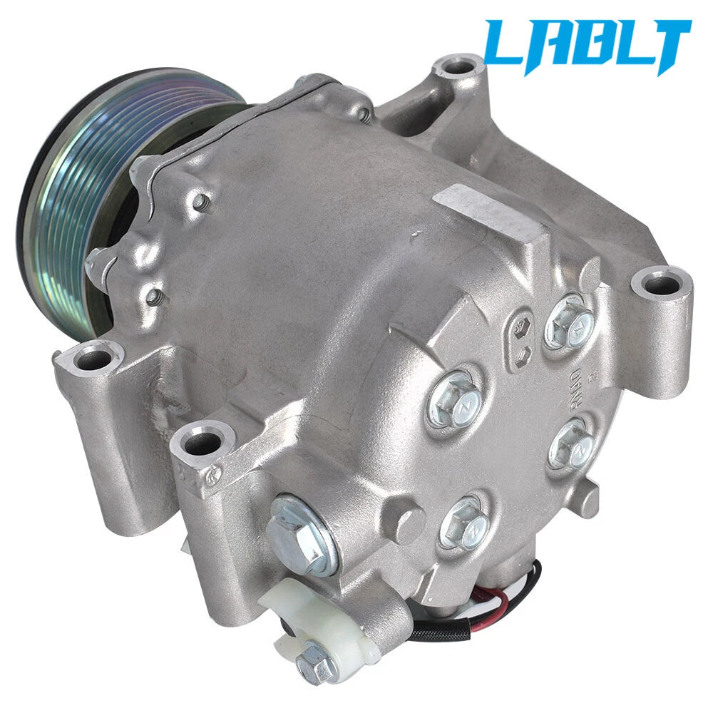 Front A/C Compressor w/Clutch for Honda Civic (2006–2010) 1.8L