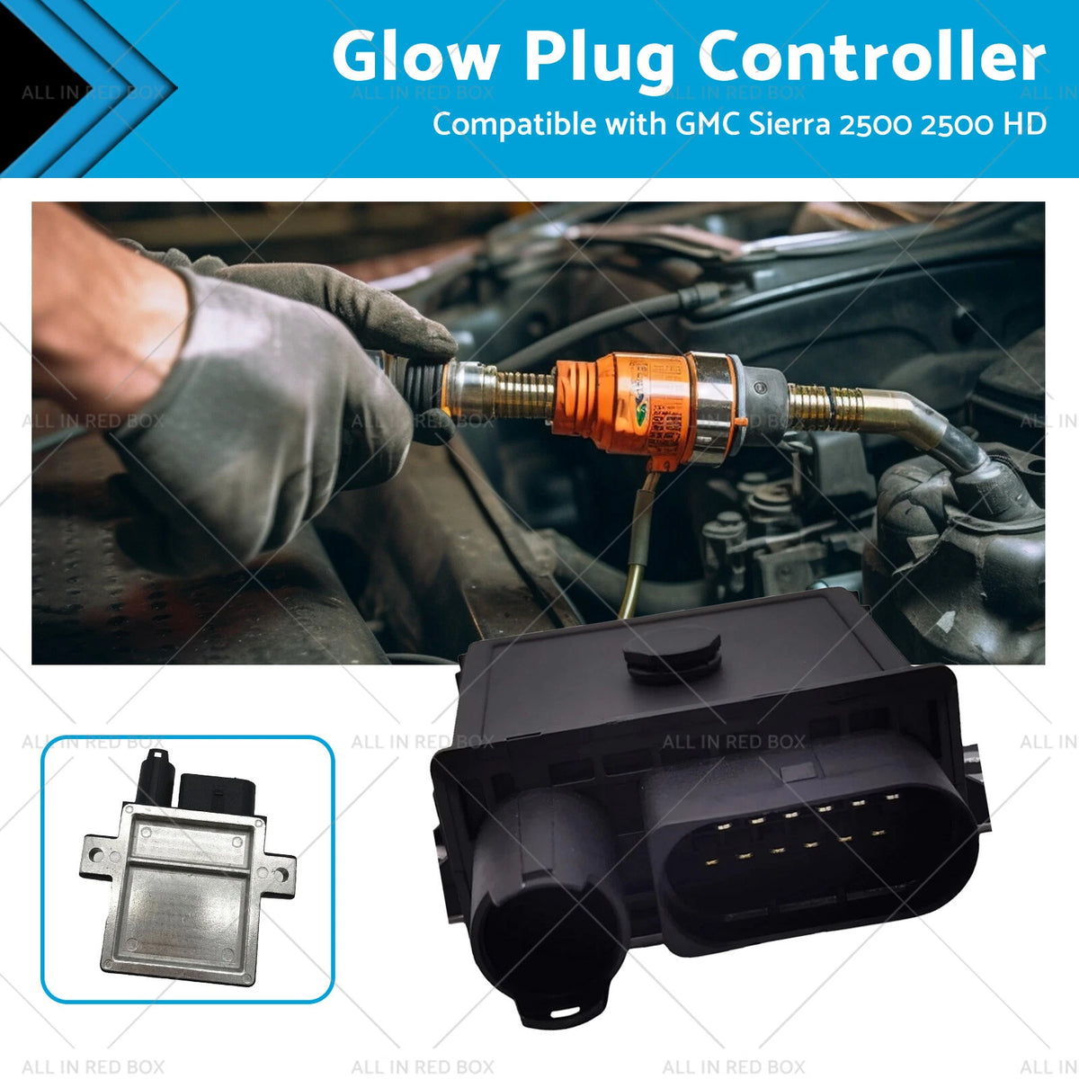Diesel Glow Plug Controller for GMC Sierra 2500 2500 HD (2001–2004) 97379635