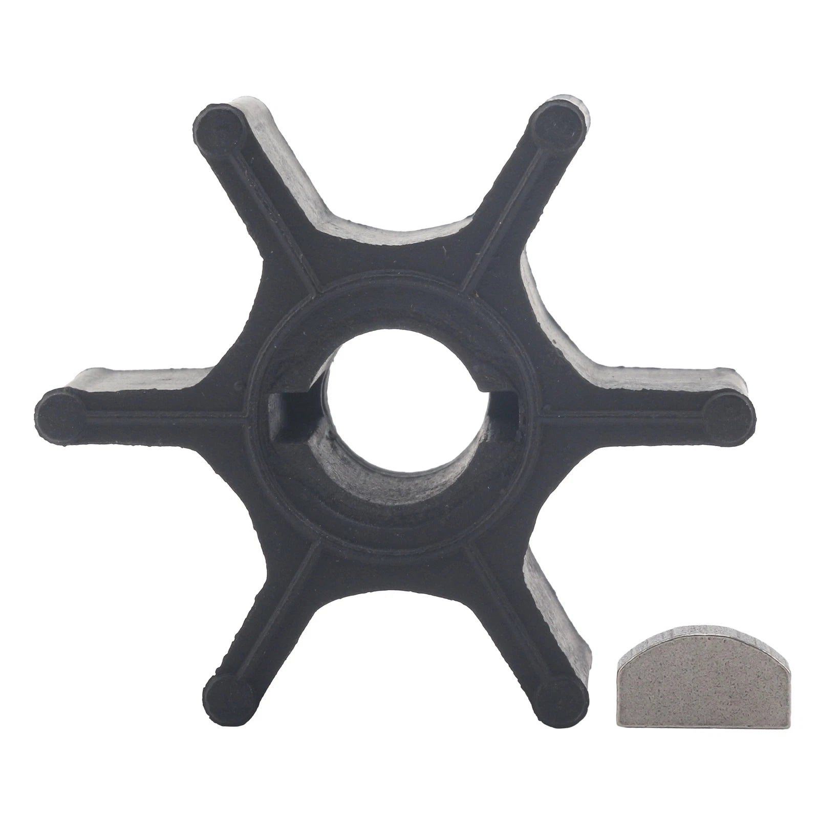 Outboard Water Pump Impeller & Key for Suzuki 2-9 HP