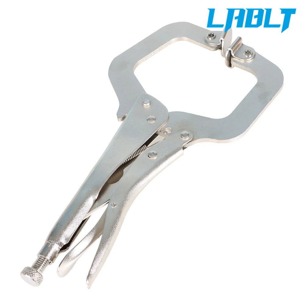 10 Pack Adjustable Locking C-Clamp Pliers