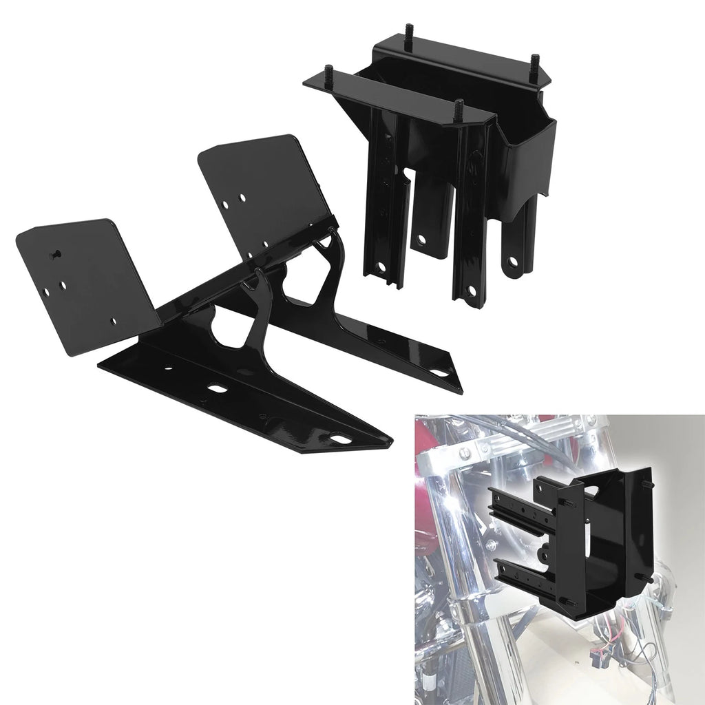 Front Fairing Support Mount & Radio Caddy Bracket for Harley Road Glide (1998–2013)
