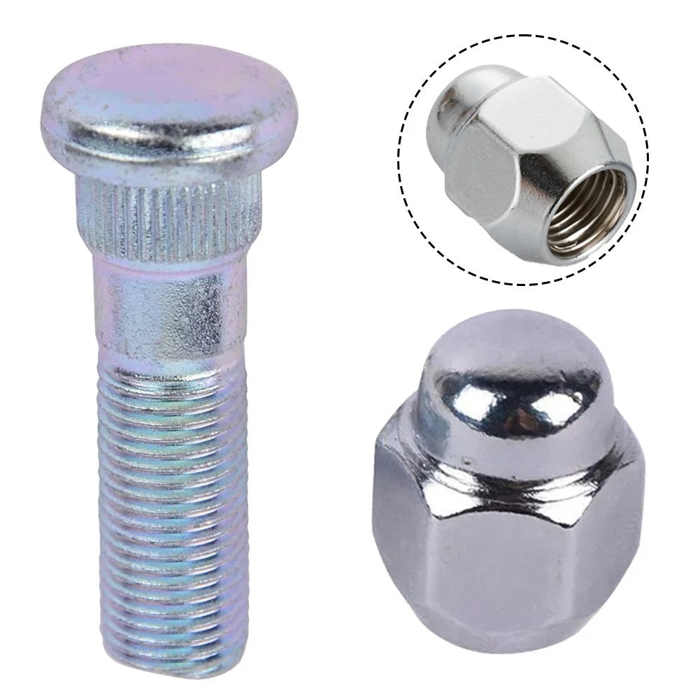 Steel Wheel Hub Bolt & Nut Set for BRZ & Impreza (Direct Replacement)
