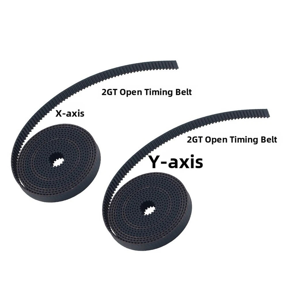 2mm Timing Belt for 3D Printers (Precise Motion Control)