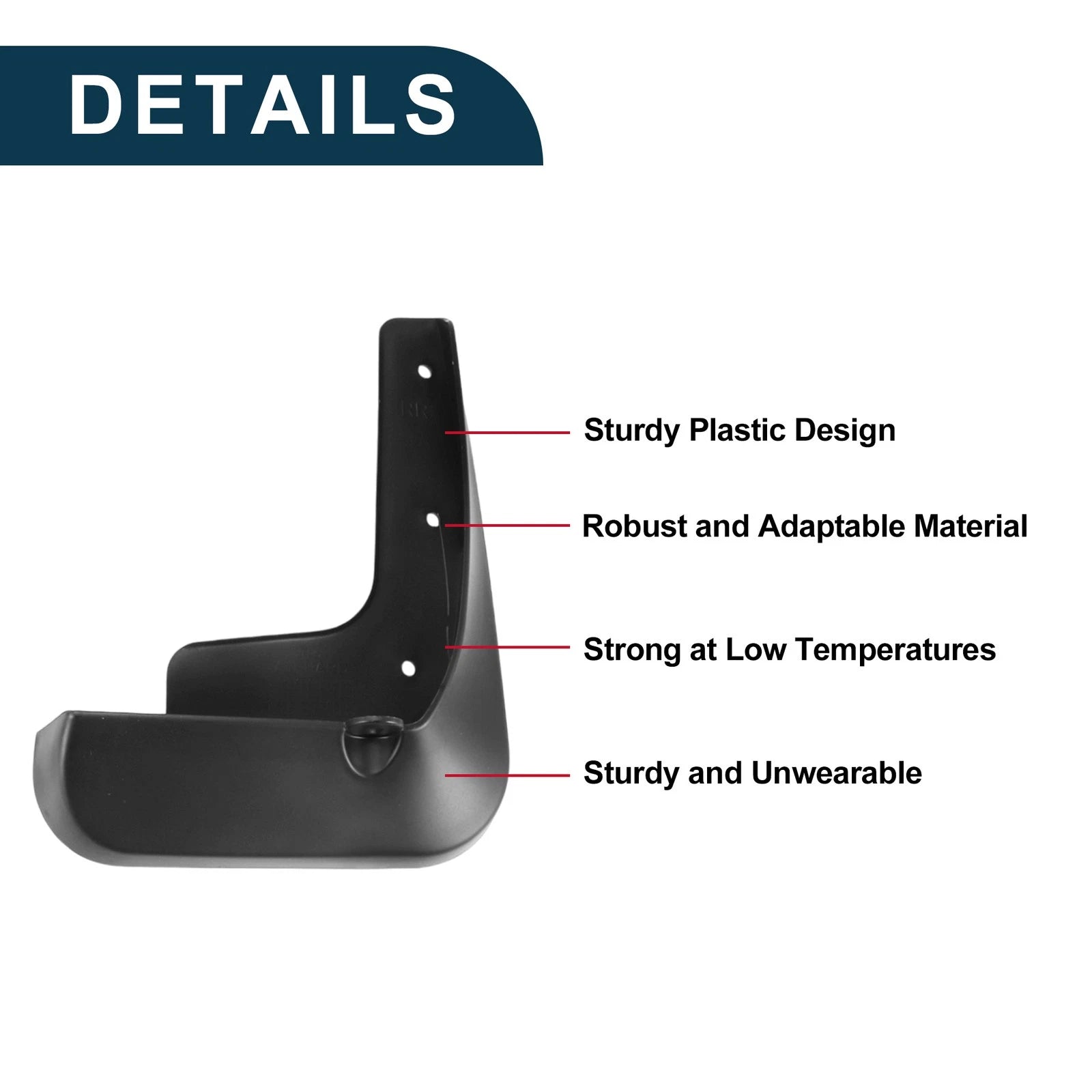 Mud Flaps Splash Guards Set for Toyota Alphard (2022–2024)
