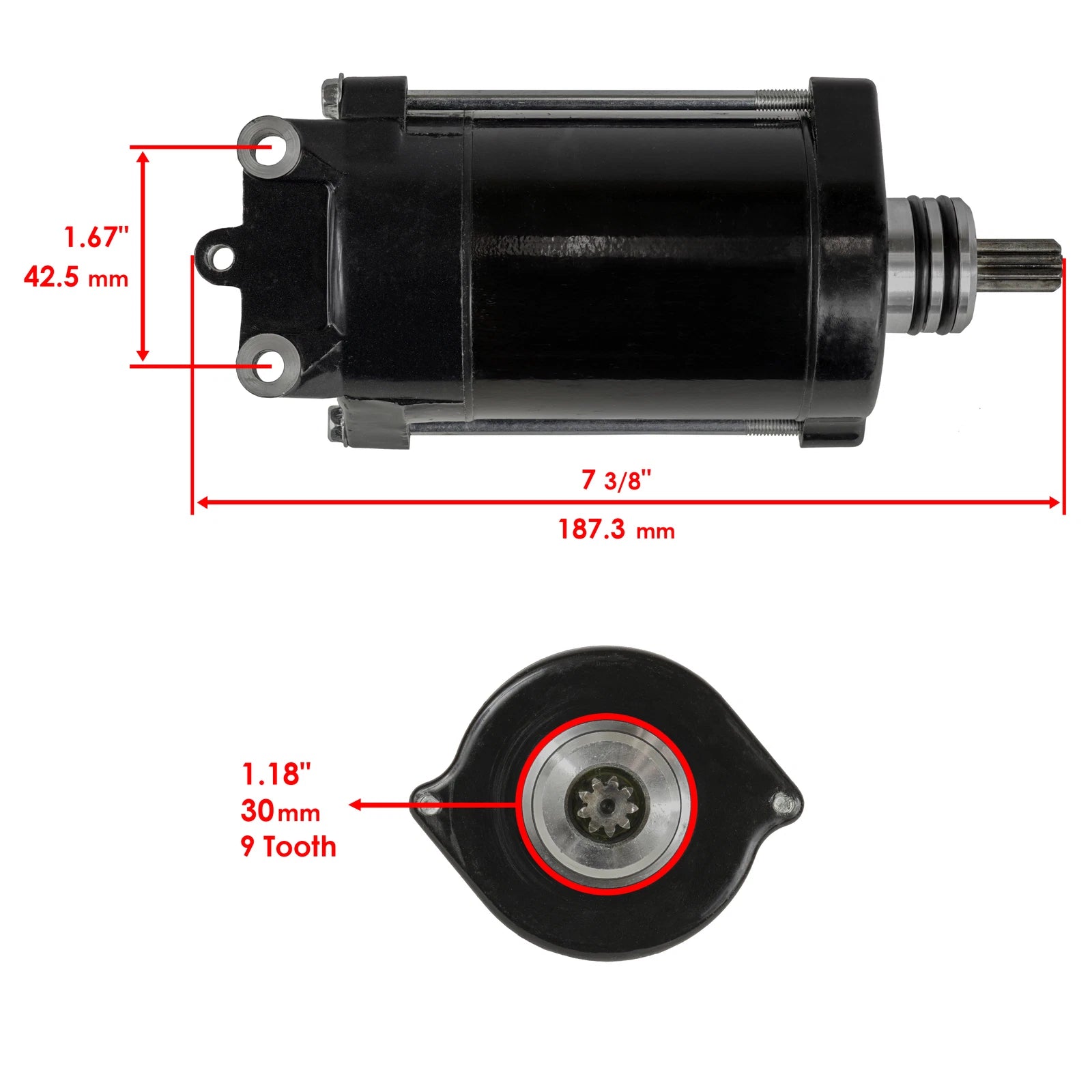 Starter for Sea Doo 951 LRV DI RX DI RX X Limited (2000–2003)