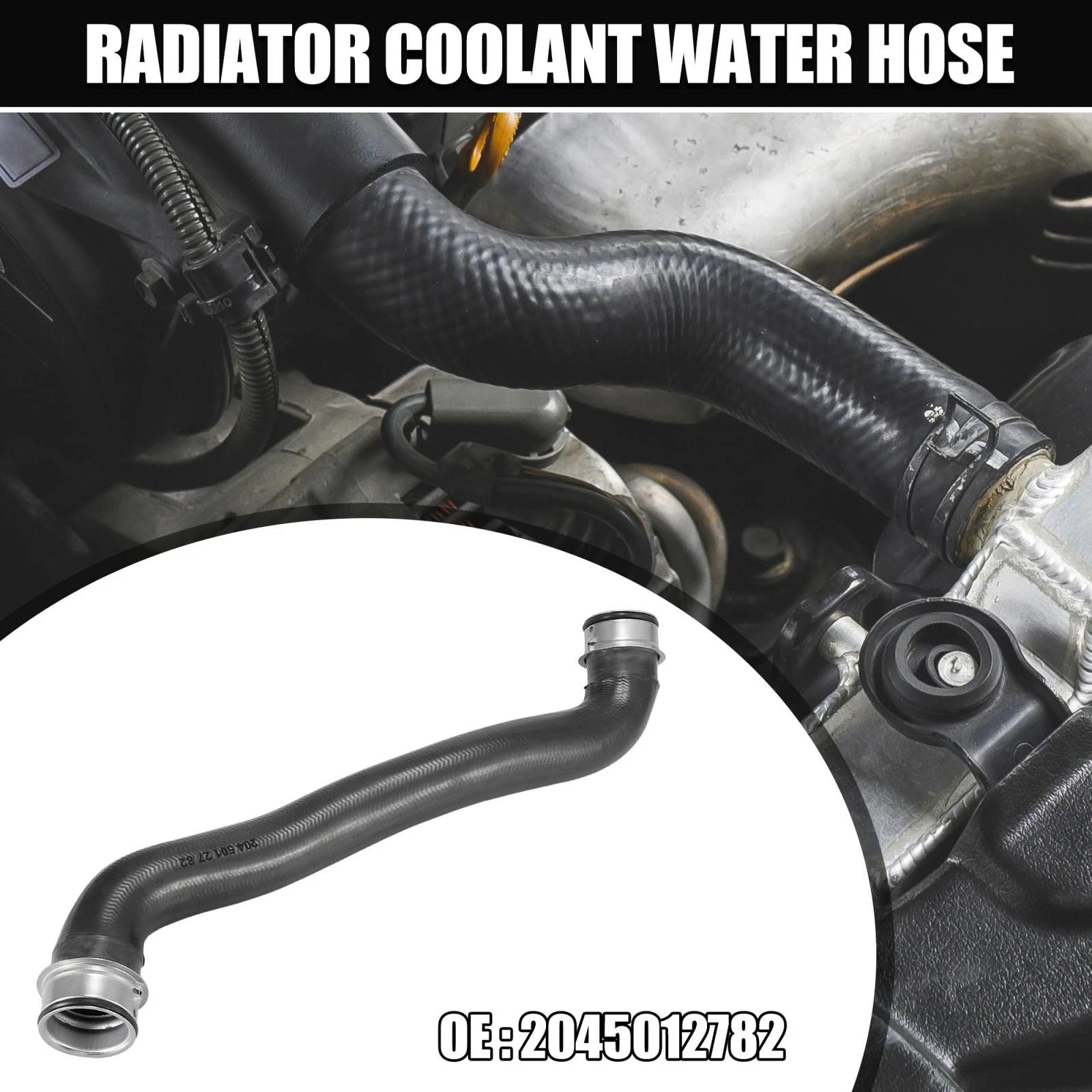 Upper Radiator Coolant Hose Replacement for Mercedes-Benz GLK350 E350 (2010–2015)
