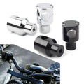 1" Handlebar Mount Adapter Risers Clamp for Harley Honda