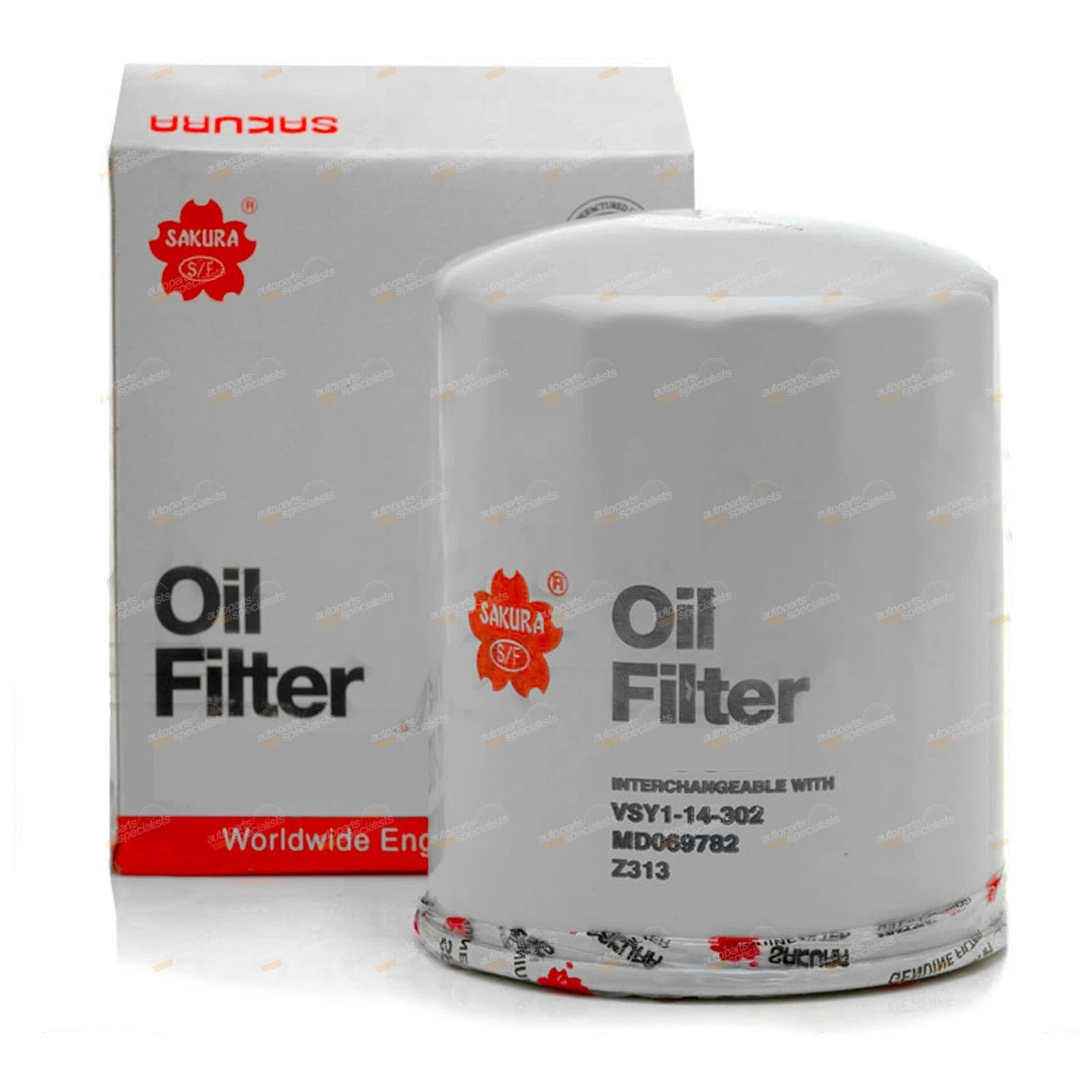 Engine Oil Filter for Mazda E2500 (1997–2003) SK SL SR 2.5L 4cyl WL