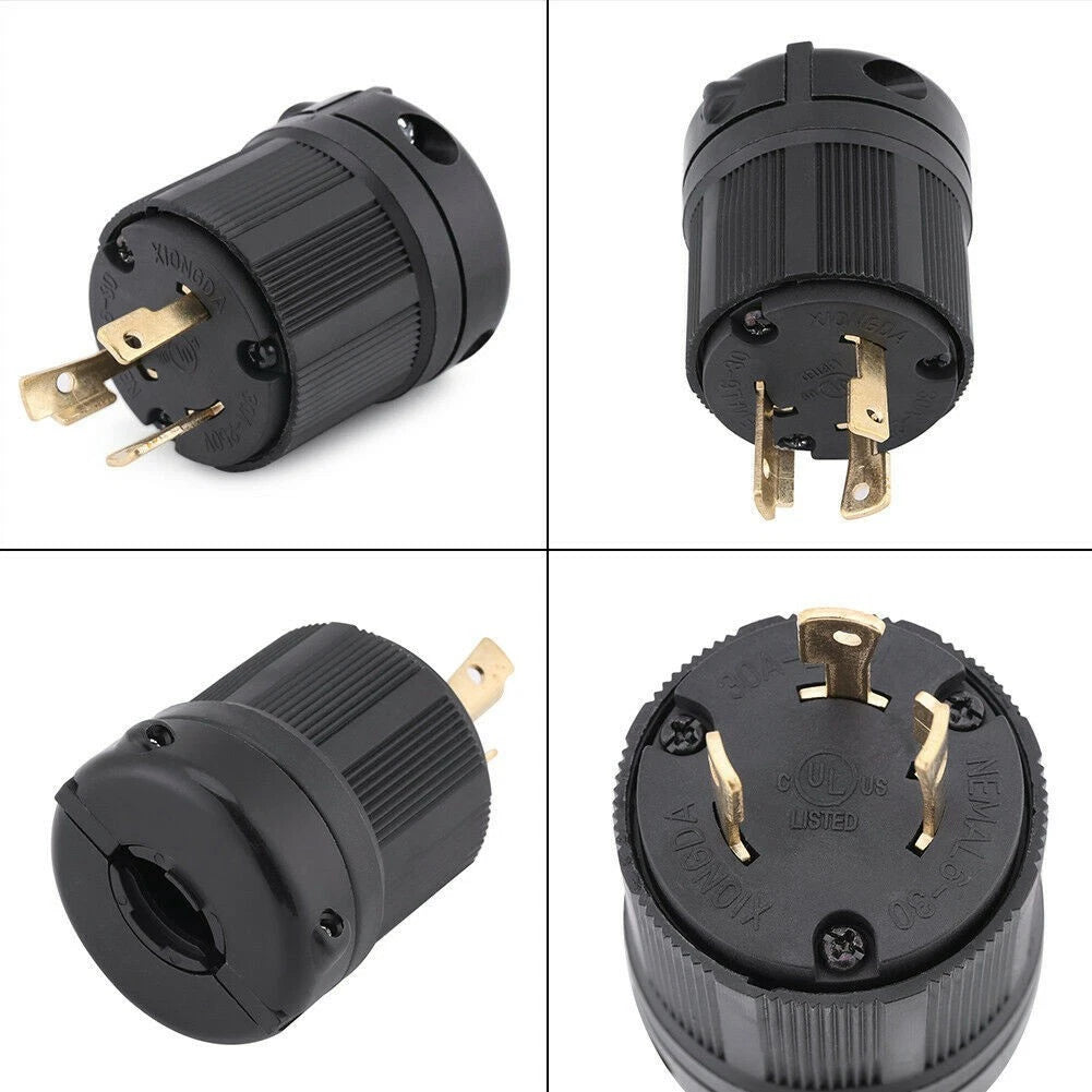 NEMA L630P Locking Connectors (Safety & Reliability)