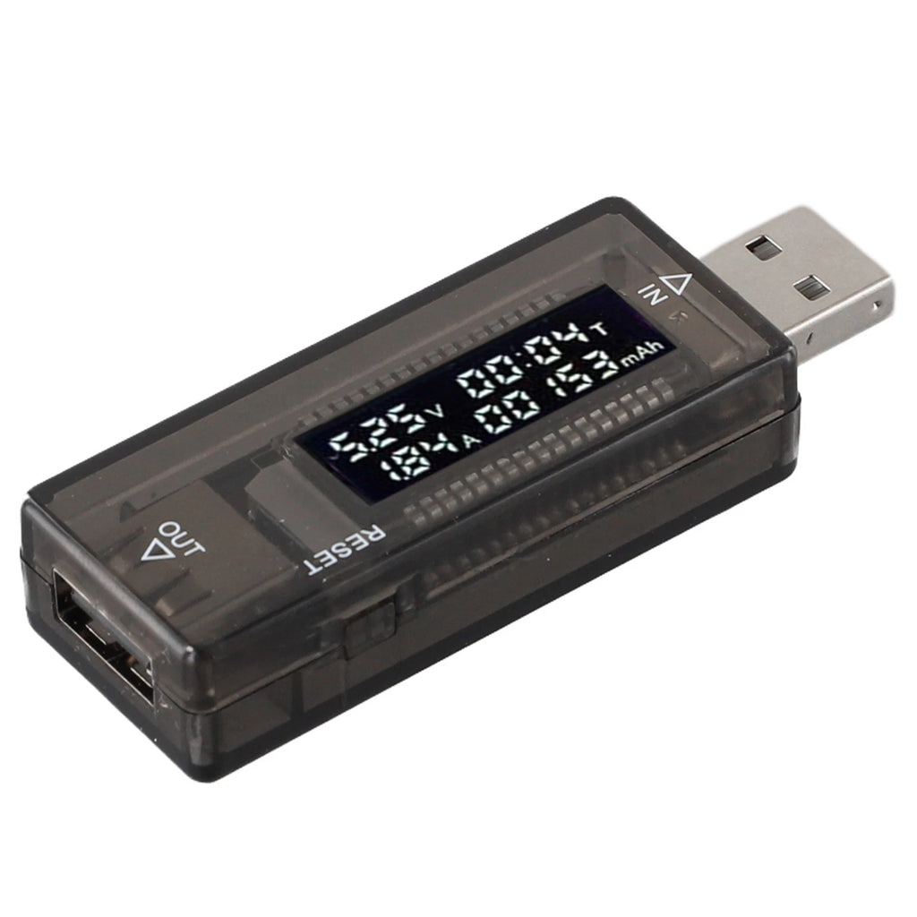 USB Current Meter for Universal Use (LCD Display)