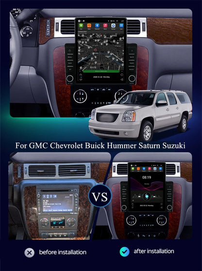 Android 10.1 Stereo Radio GPS Player for Chevy Silverado GMC (2007–2013)