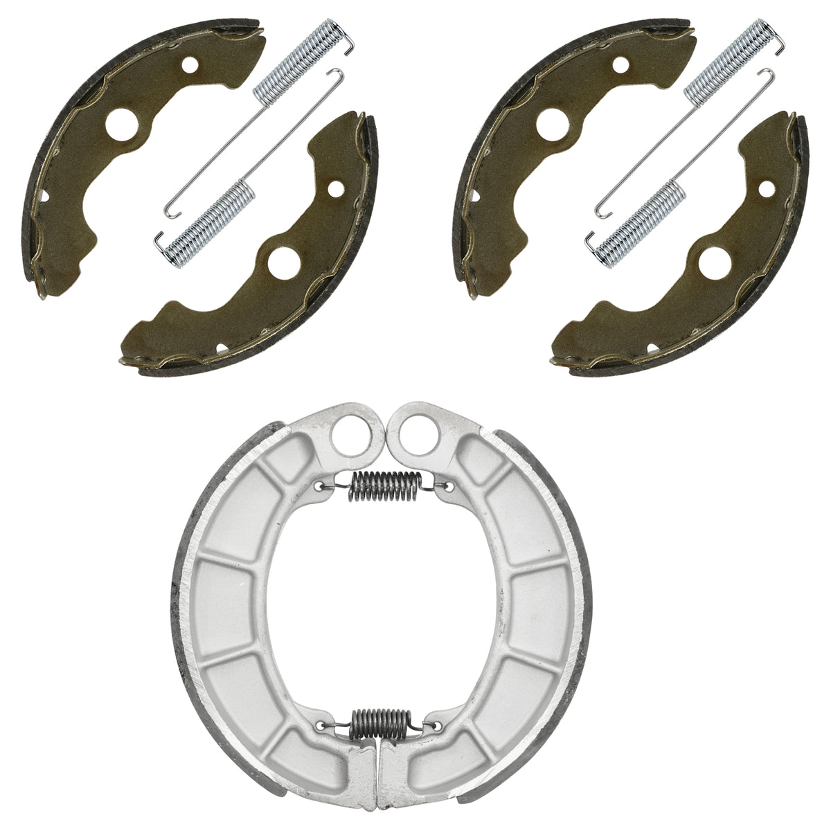 Front and Rear Brake Shoes for Honda TRX450ES TRX450FE FourTrax (2005–2006)