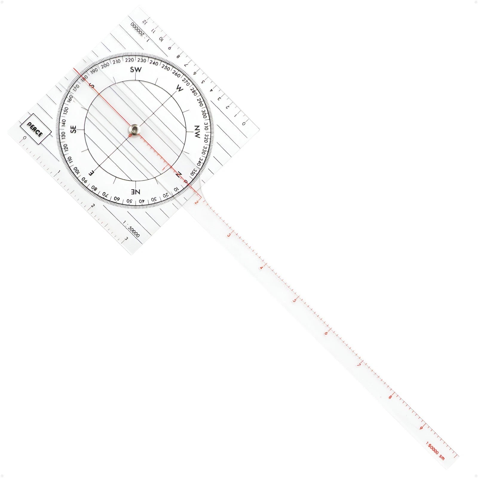 Chart Protractor for Five Oceans Navigation FO1415