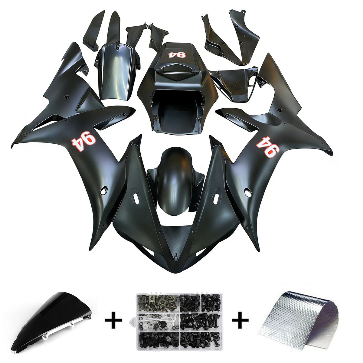 Injection Fairing Kit for Yamaha YZF-R1 (2002–2003) ABS Plastic