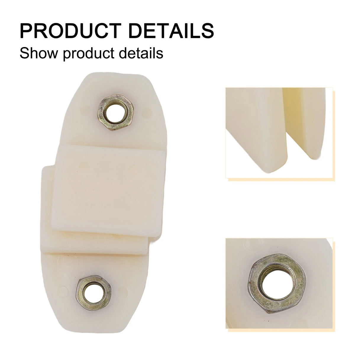 Set of 4 Glass Channel Clips for (U26)