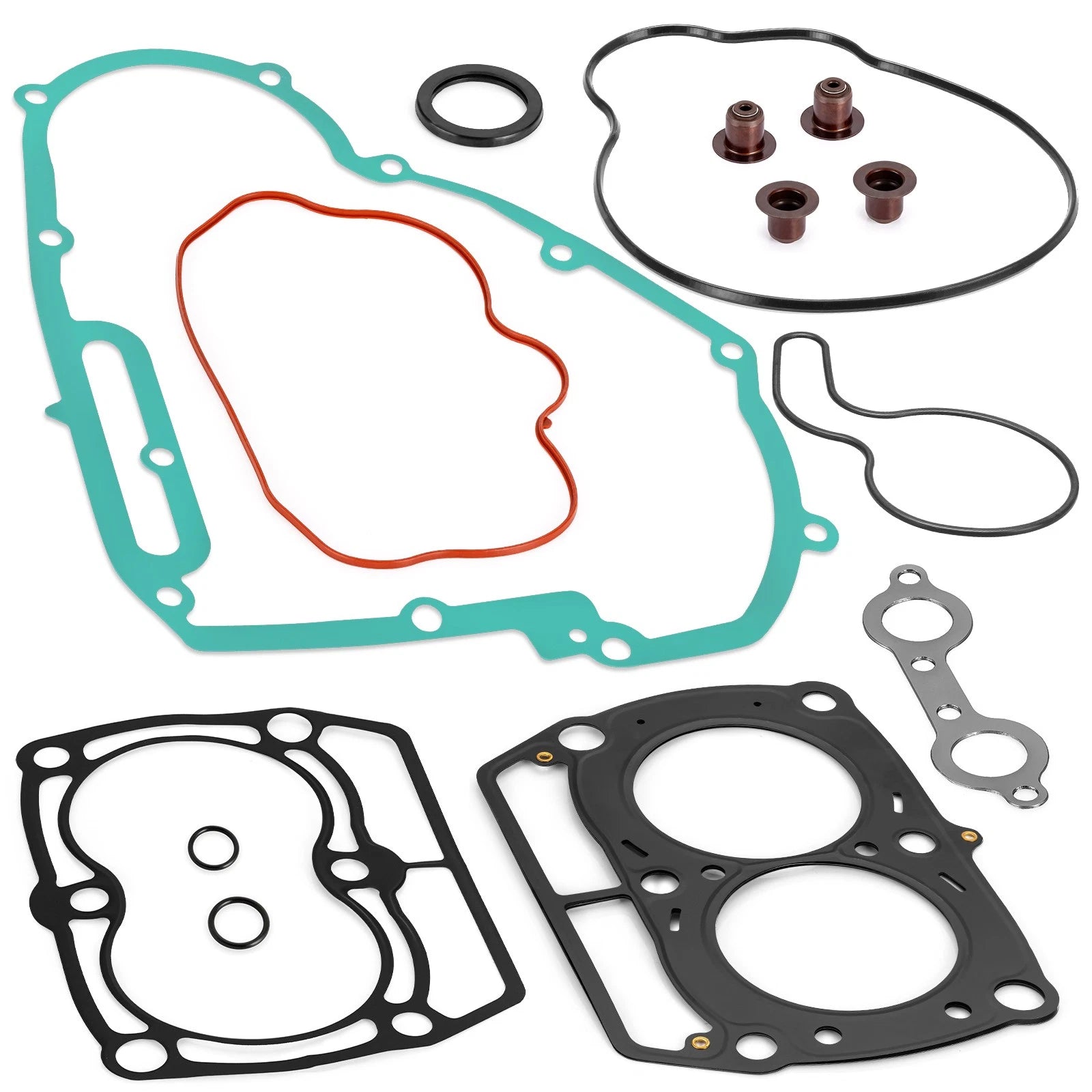 Cylinder Head and Base Gasket Kit for Polaris Sportsman 800 RZR 800 Ranger 800 (2002–2014)