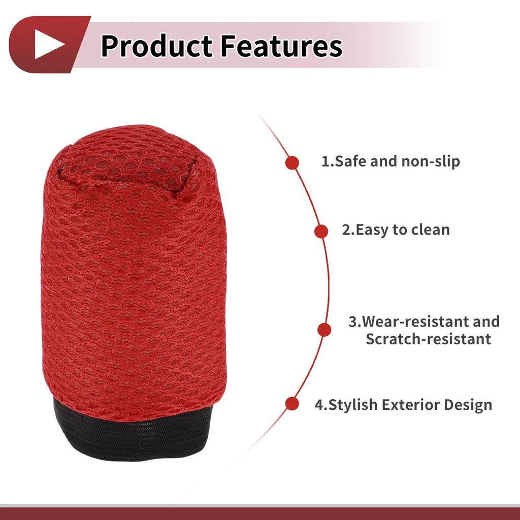 Gear Knob Protector Cover for - Red
