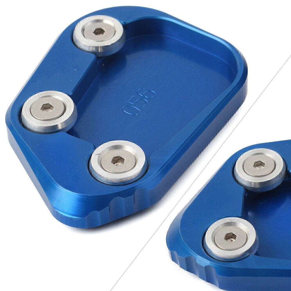 1pc Kickstand Side Stand Enlarger Plate for Honda CBR250RR (2017–2018) Blue