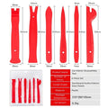 6-Piece Car Audio Interior Door Panel Pry Tool Kit for Dashboard Removal