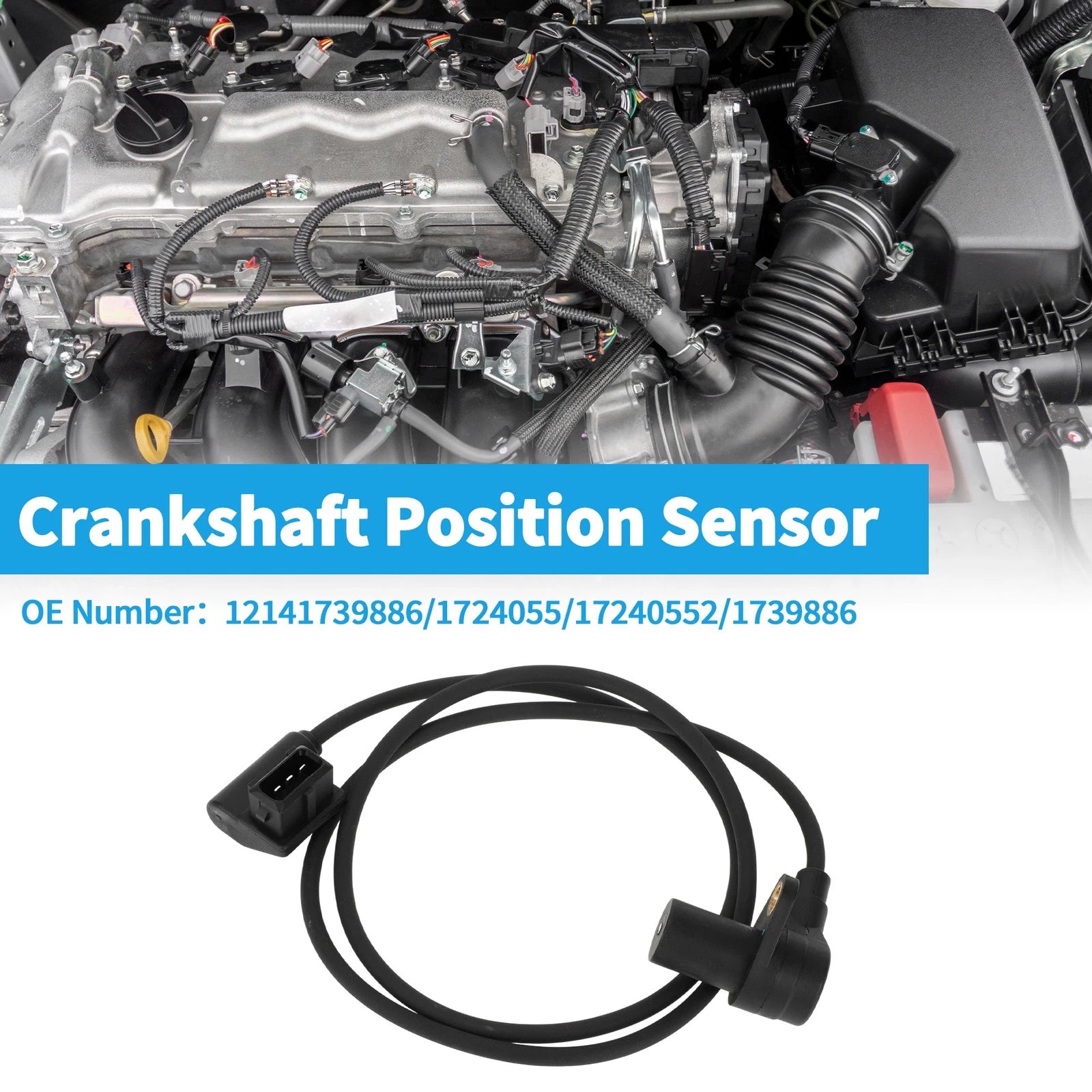 Crankshaft Position Sensor Replacement for BMW E36 318i (1993–1998)