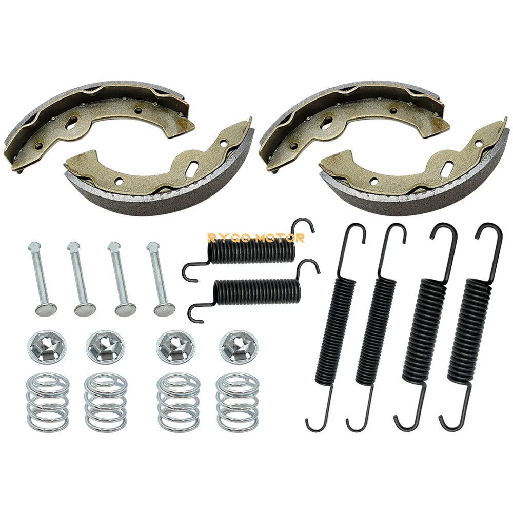Brake Shoes Kit w/Springs & Pins for E-Z-GO Yamaha Golf Cart (1993-UP)