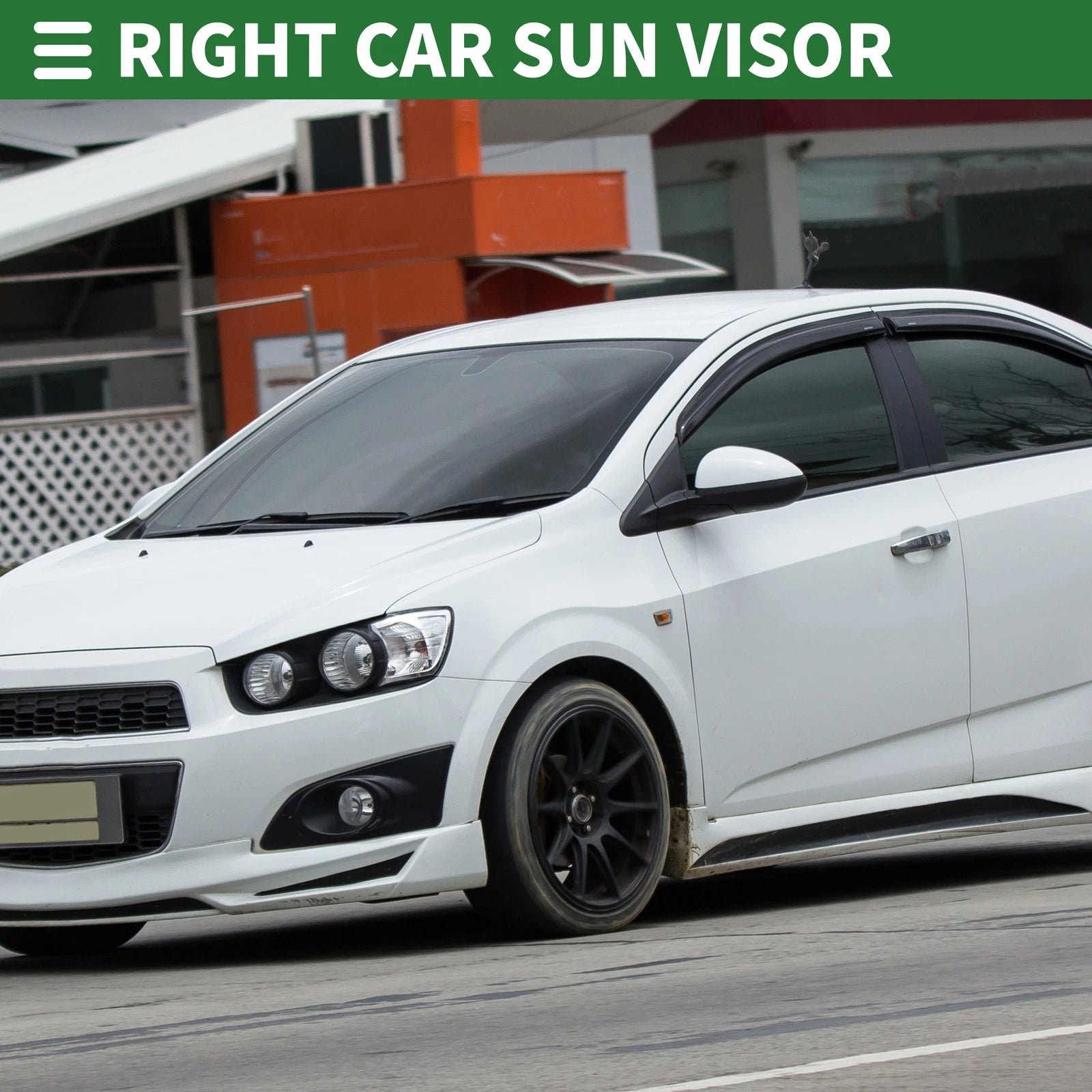 Right Car Sun Visor with Mirror for Chevrolet Sonic 2012–2016