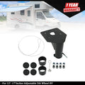 Adjustable 5th Wheel Adapter Hitch to Gooseneck for (12"-17")