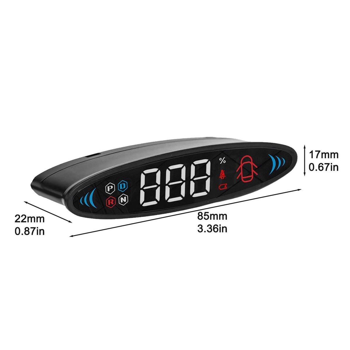 HUD for Tesla Model 3/Y (2019–2023)