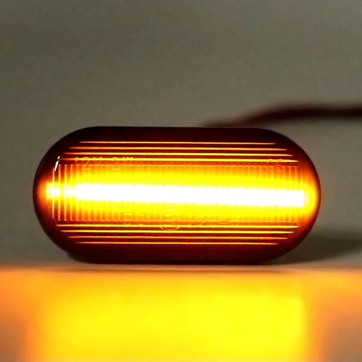 Set of 2 Side Marker Lights for Nissan 350Z Pathfinder Navara D40 (2005–2015) Smoked