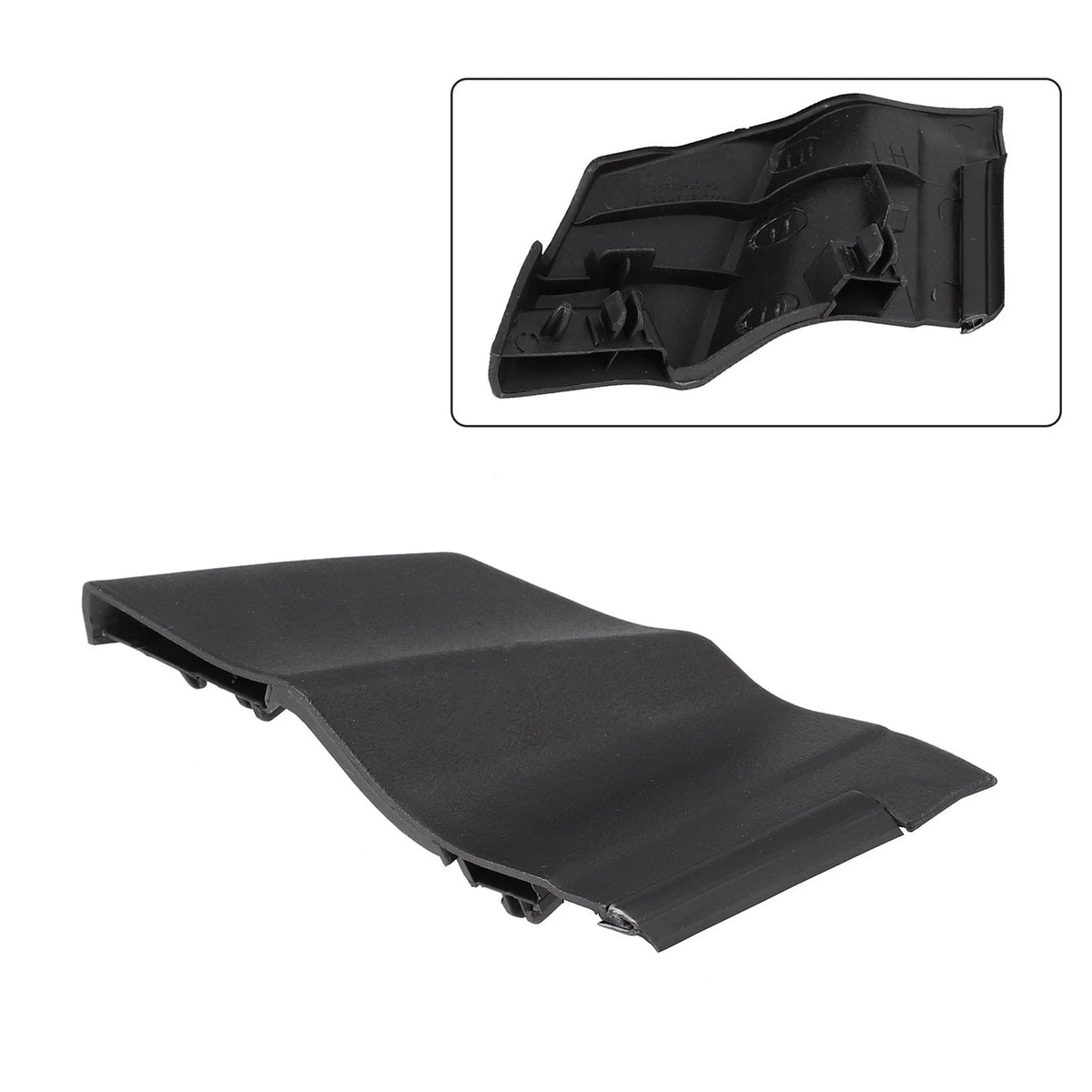 Black Plastic Windshield Wiper Side Cowl Trim for Toyota Yaris (2006–2011)