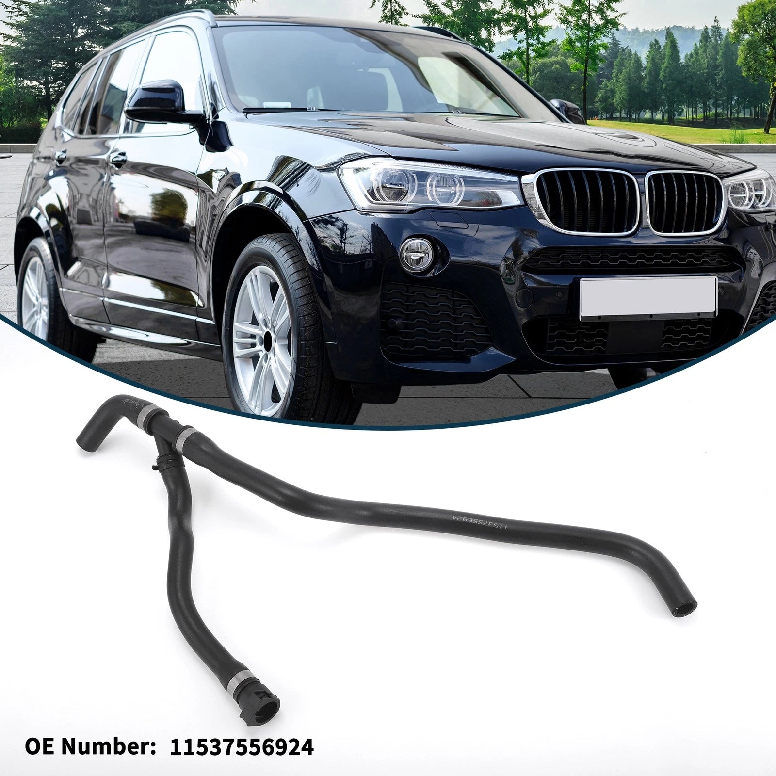 Radiator Hose Replacement for BMW X3 2007–2010 Cooling Liquid Tube