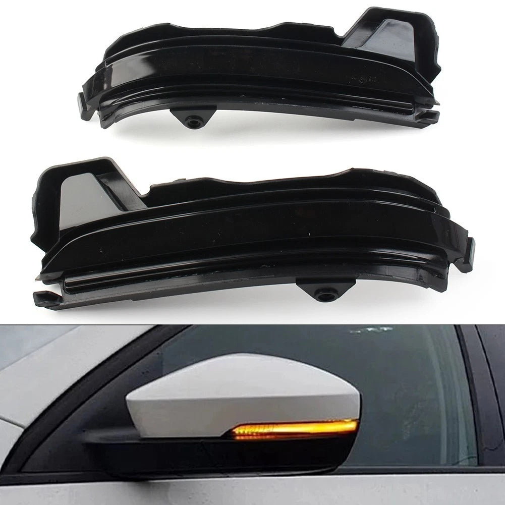 LED Dynamic Side Mirror Turn Signal Light For Skoda Kodiaq 2016-2021 2017