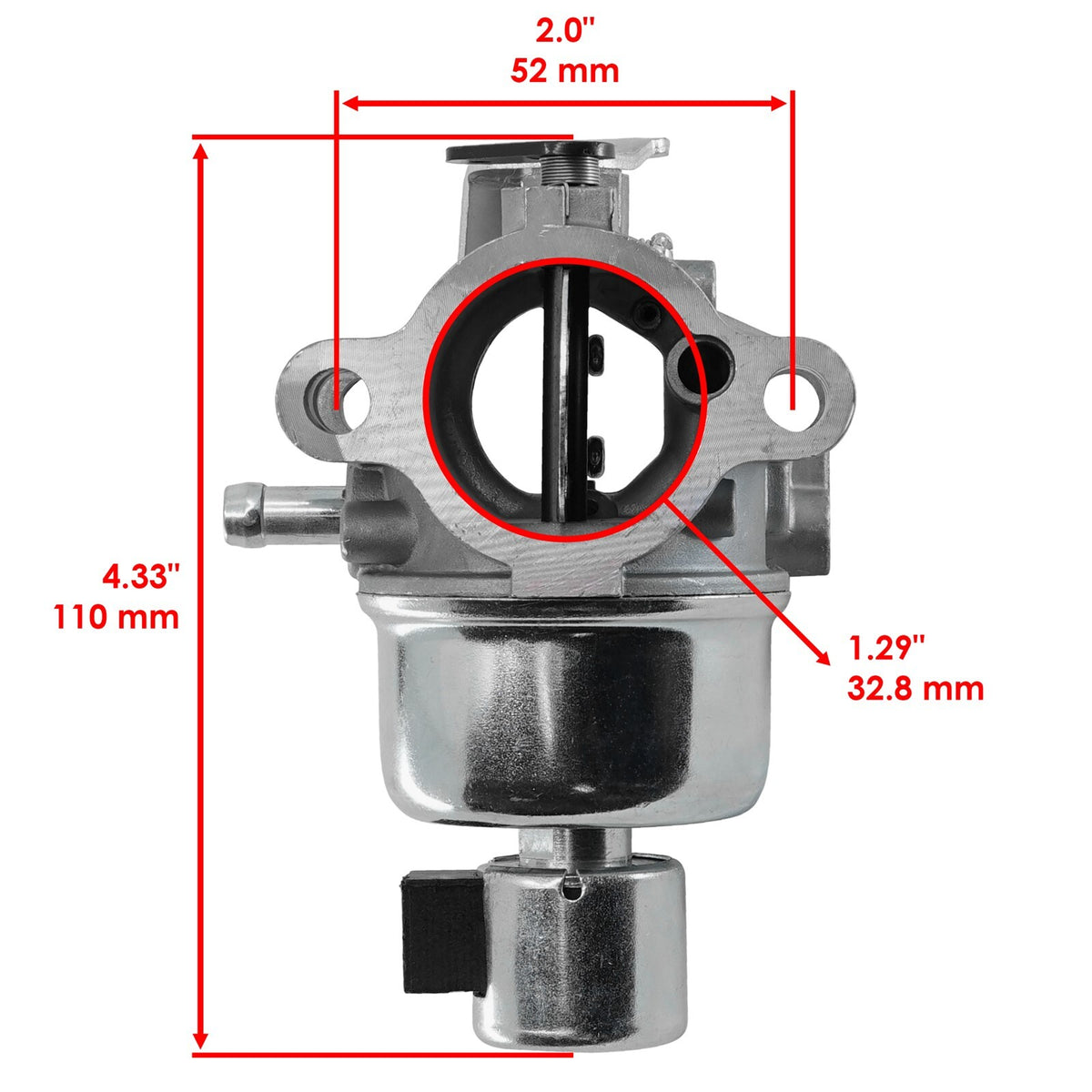 Carburetor Replacement for Kohler 1.14 Jet 26mm Bore (2000–2000)