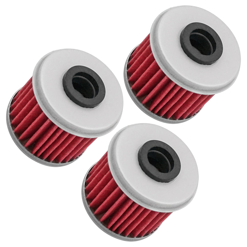 3 Pack Oil Filter Replacement for Honda TRX450R TRX450ER (2004–2014)