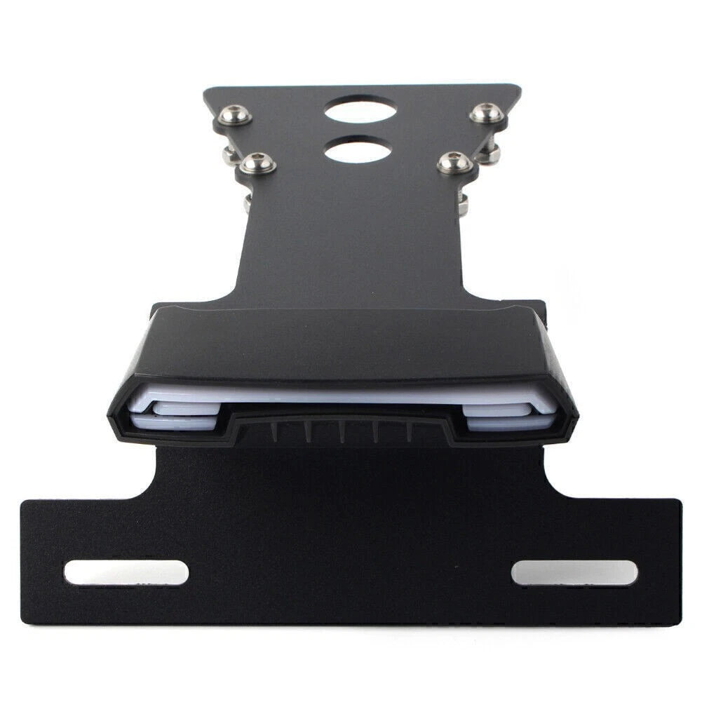 License Plate Holder Frame Mounting Bracket with LED Light for Yamaha XSR900 (2014–2021)