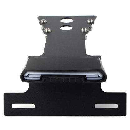 License Plate Holder Frame Mounting Bracket with LED Light for Yamaha XSR900 (2014–2021)