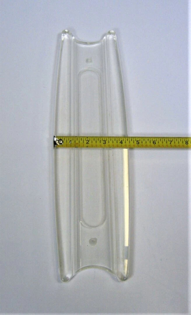 Polycarbonate Clear Step for Oval-Shaped Marine Ladders (16.5" x 4.5")