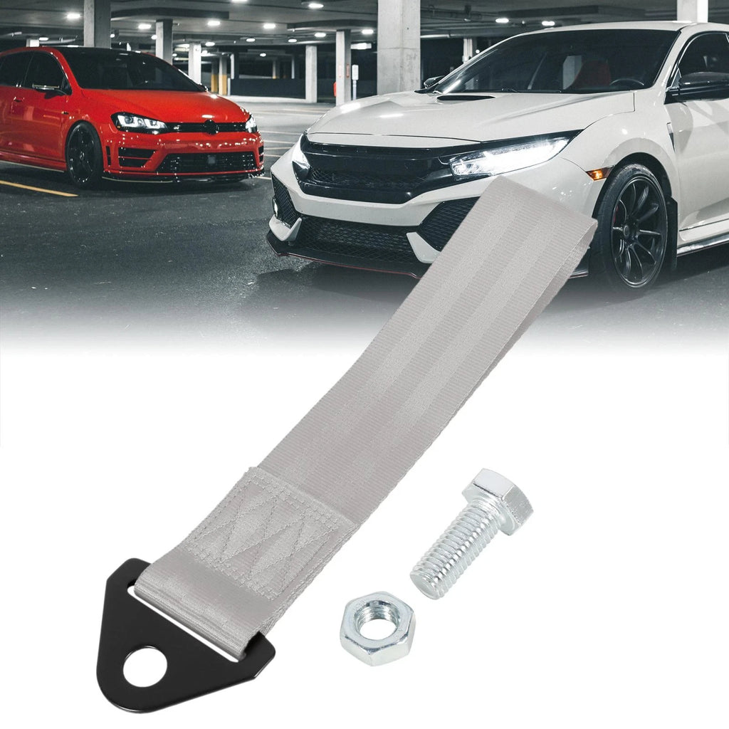 Tow Hook Bumper Strap Universal Fit for Car Truck Trailer Towing