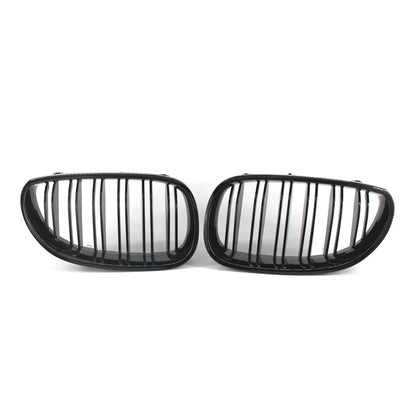 Front Kidney Grille for BMW 5-Series E60/E61 (2004–2009) Gloss Black