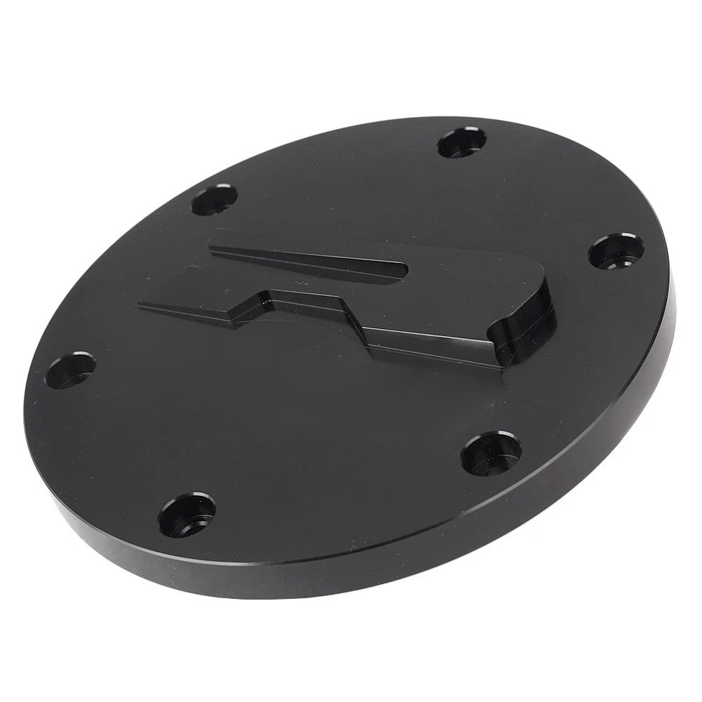 Black Derby Brake Cover for Suzuki Boulevard M109R (2007–2017)